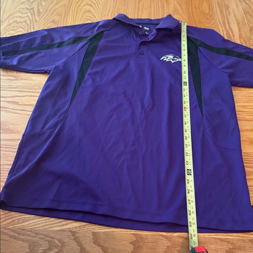 Purple Baltimore Ravens Polo Shirt - Picture 7 of 7